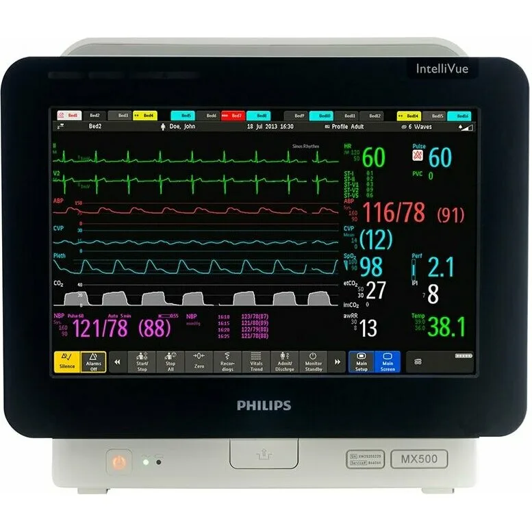 Philips IntelliVue MX500 прикроватный монитор пациента Philips IntelliVue MX500 прикроватный монитор пациента